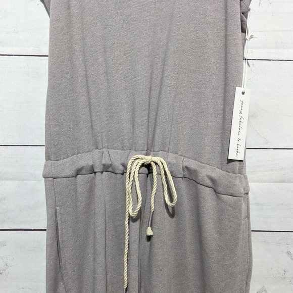 Young Fabulous and Broke Eberhart Jumpsuit Gray - Picture 7 of 12
